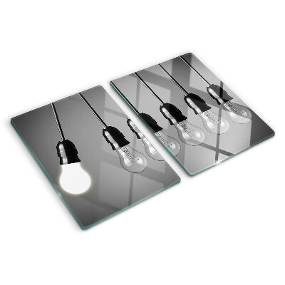 Tabla de cocina Bombillas en cables