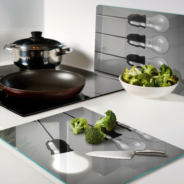 Tabla de cocina Bombillas en cables