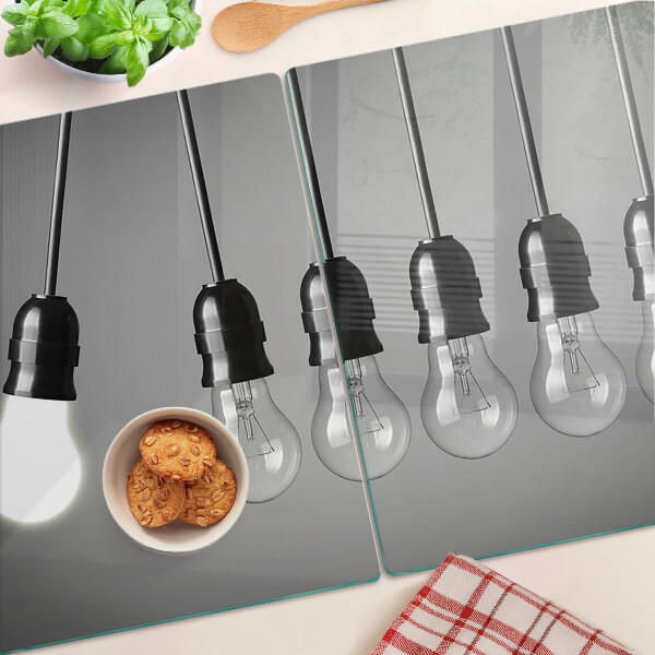 Tabla de cocina Bombillas en cables