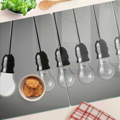 Tabla de cocina Bombillas en cables