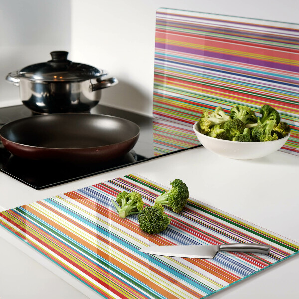 Tabla de cortar Rayas de colores
