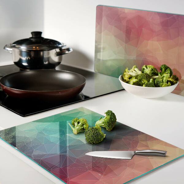 Tabla para cortar Patrón geométrico abstracto