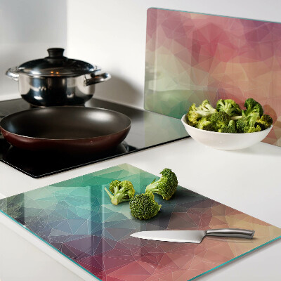 Tabla para cortar Patrón geométrico abstracto