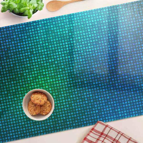 Tabla de cocina Degradado de color en tonos de azul