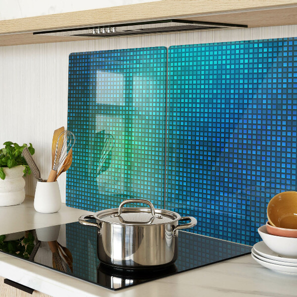 Tabla de cocina Degradado de color en tonos de azul