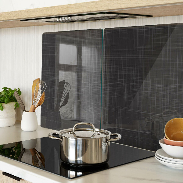 Tabla de cortar de cristal Geometría de líneas y sombras