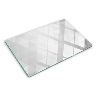 Tabla de cortar Patrones geométricos en tonos de gris