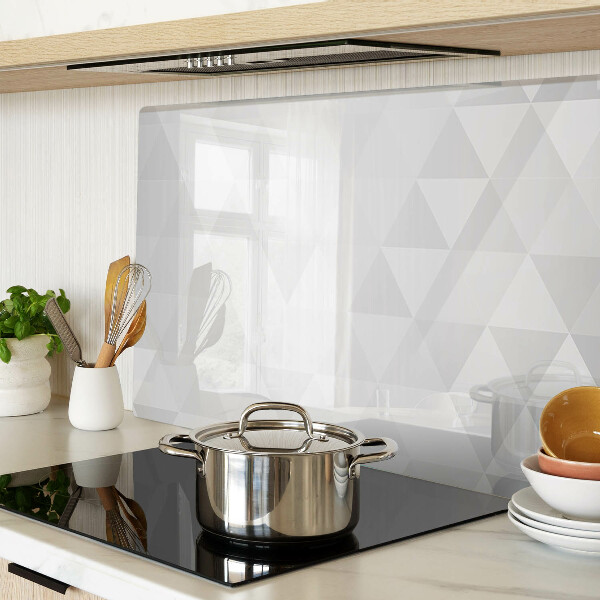 Tabla de cortar Patrones geométricos en tonos de gris