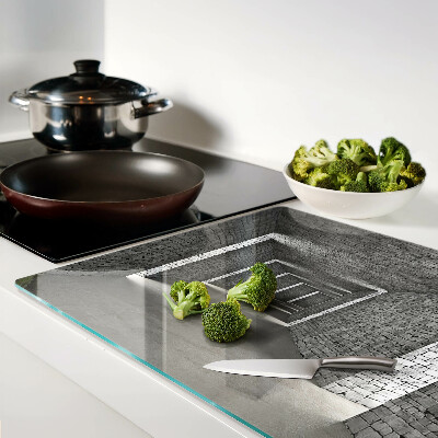 Szklana deska do krojenia Iluzja przestrzeni w architekturze