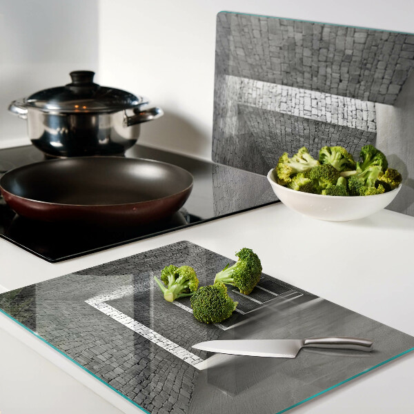 Szklana deska do krojenia Iluzja przestrzeni w architekturze