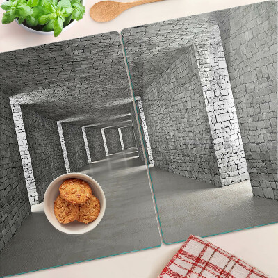 Tabla para cortar La ilusión del espacio en la arquitectura