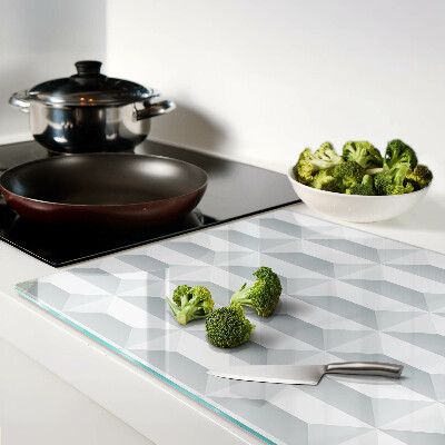 Tabla de cortar Geometría del cubo 3D