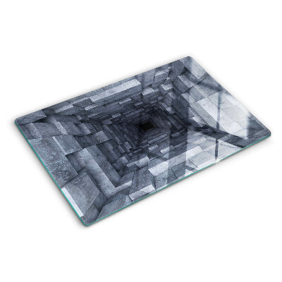 Tabla de cocina Ilusión de agujero profundo