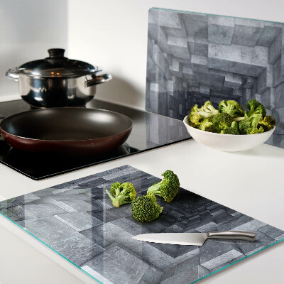 Tabla de cocina Ilusión de agujero profundo