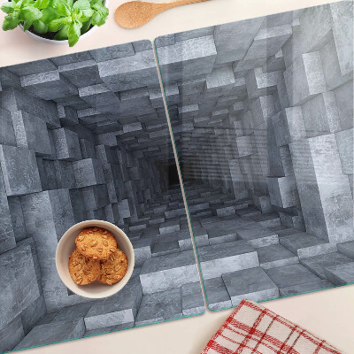 Tabla de cocina Ilusión de agujero profundo