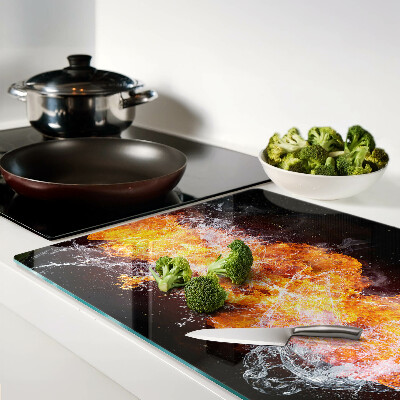 Tabla de cortar Fuego y agua