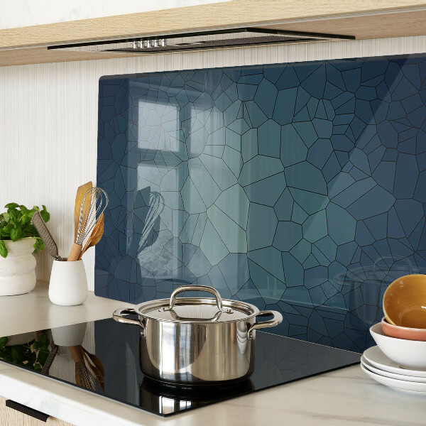 Tabla de cortar de cristal Patrón de mosaico