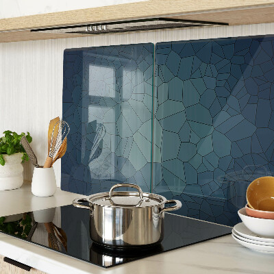 Tabla de cortar de cristal Patrón de mosaico