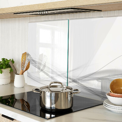 Szklana deska kuchenna Abstrakcyjne linie i fale