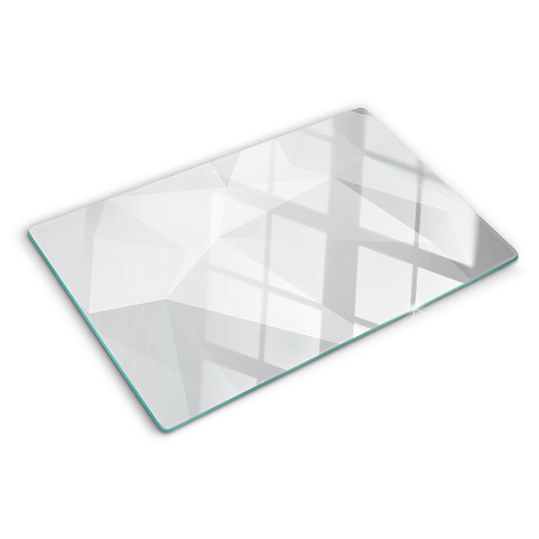 Tabla de cocina Formas geométricas en tonos de gris