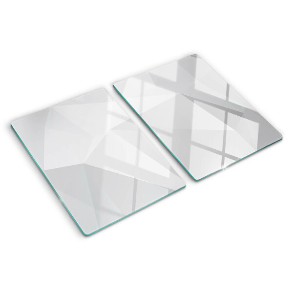 Tabla de cocina Formas geométricas en tonos de gris