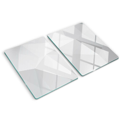 Tabla de cocina Formas geométricas en tonos de gris