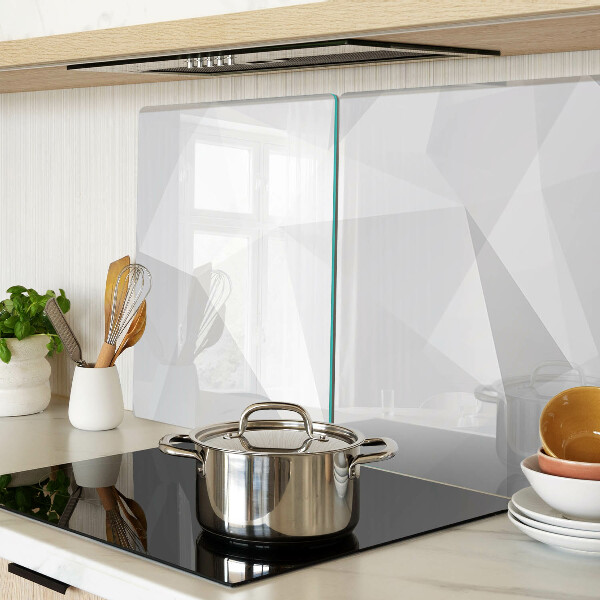 Tabla de cocina Formas geométricas en tonos de gris