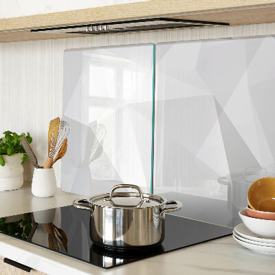 Tabla de cocina Formas geométricas en tonos de gris