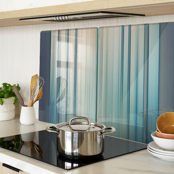 Tabla de cortar Líneas abstractas en tonos azules