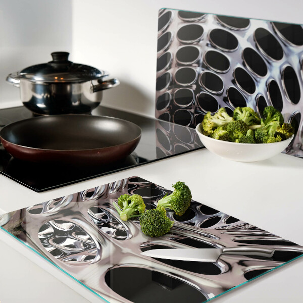 Tabla de cocina Estructura de malla abstracta