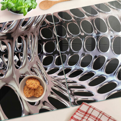 Tabla de cocina Estructura de malla abstracta