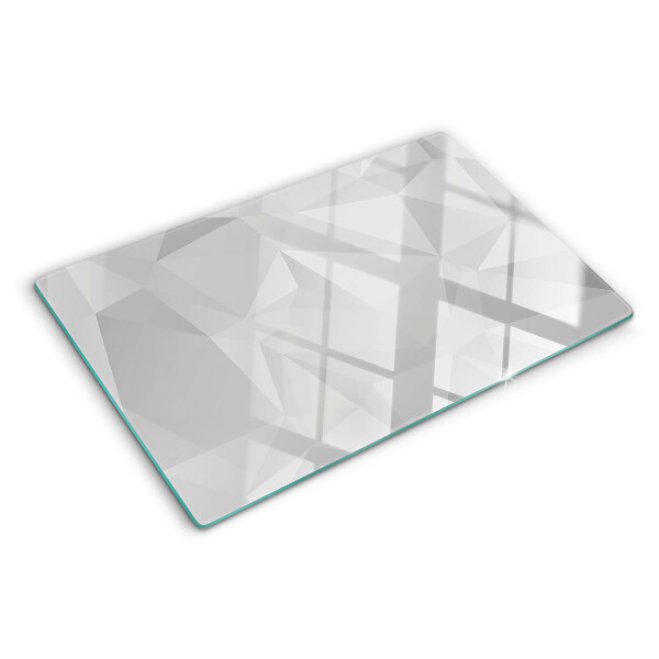 Tabla de cocina Geometría en tonos de gris