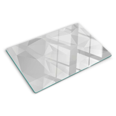 Tabla de cocina Geometría en tonos de gris