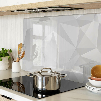 Tabla de cocina Geometría en tonos de gris