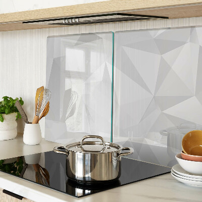 Tabla de cocina Geometría en tonos de gris