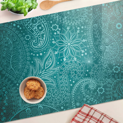 Deska kuchenna szklana Wzór paisley