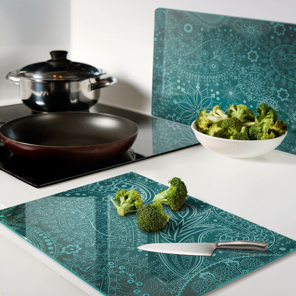 Tabla de cocina Patrón de cachemira