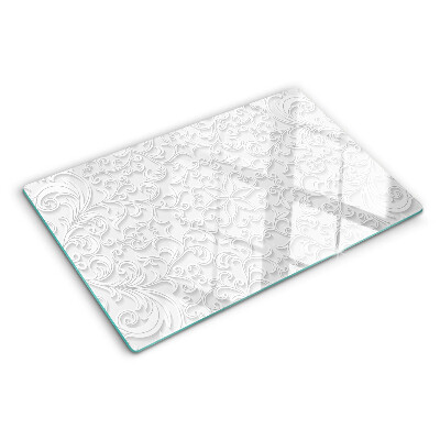 Tabla para cortar Patrón floral con ondas