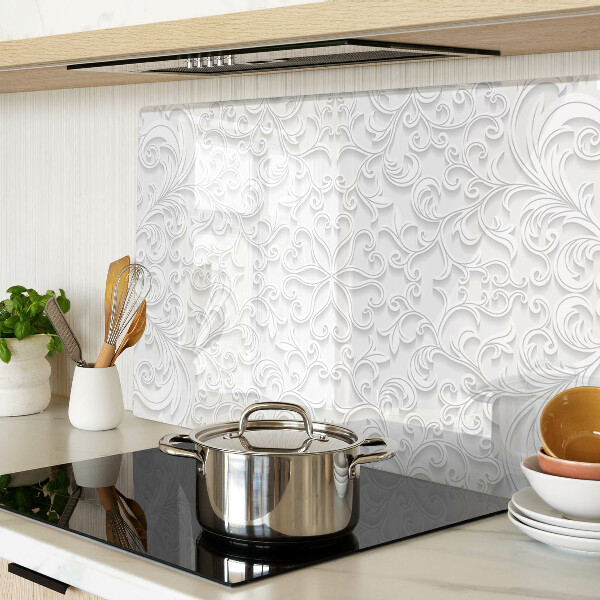 Tabla para cortar Patrón floral con ondas