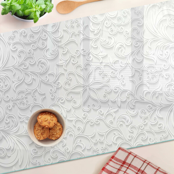 Tabla para cortar Patrón floral con ondas