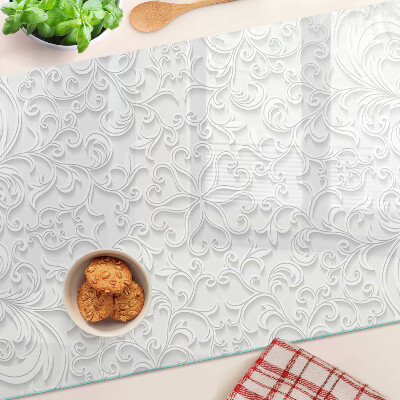 Tabla para cortar Patrón floral con ondas