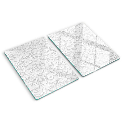 Tabla para cortar Patrón floral con ondas