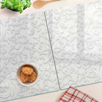 Tabla para cortar Patrón floral con ondas