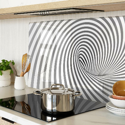 Tabla de cocina Motivo de espiral óptica