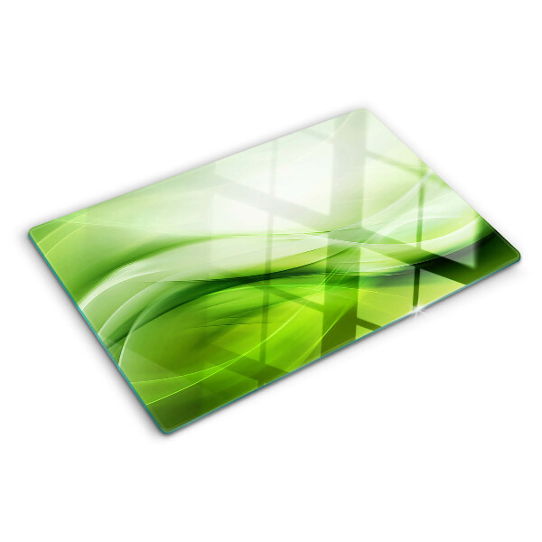 Tabla de cortar Ondas y gradientes verdes
