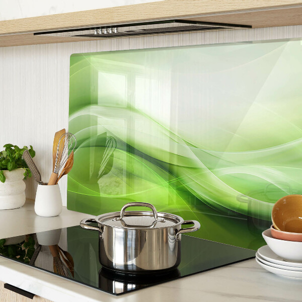 Tabla de cortar Ondas y gradientes verdes