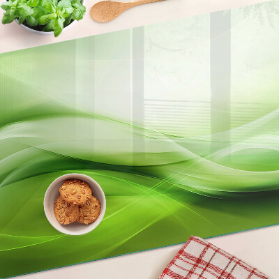 Tabla de cortar Ondas y gradientes verdes