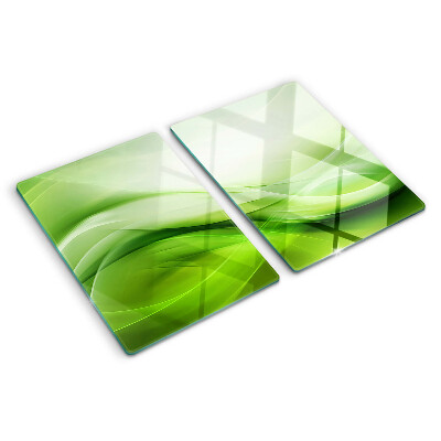 Tabla de cortar Ondas y gradientes verdes