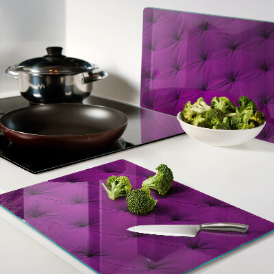 Tabla de cortar Acolchado morado