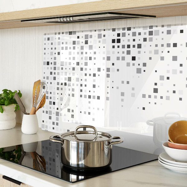 Tabla para cortar Patrones geométricos en tonos de gris